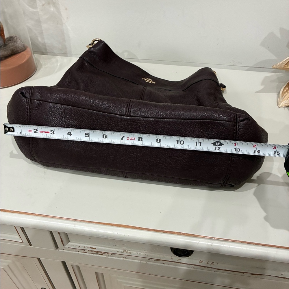 Coach Lexy Pebbled Leather Shoulder Bag F57545  Y2K  New like condition - Picture 15 of 15